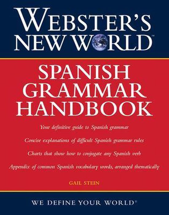 Webster's New World Spanish Grammar Handbook, 1st Edition - cover