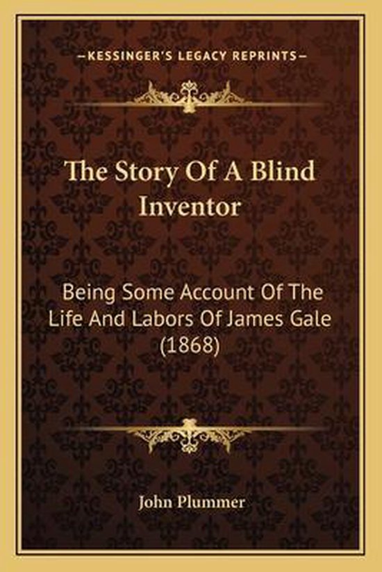 The Story of a Blind Inventor - cover