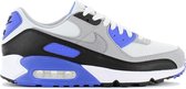 Nike Air Max 90 - Heren Sneakers Sport Casual Schoenen - Wit-Grijs-Blauw - CD0881-102 - Maat 38.5