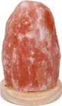 Lifetime Lighting Himalaya zoutsteenlamp - LED - 13 x Ø8 cm - houten voet - natuurlijke luchtreiniger Lifetime Lighting Himalaya zoutsteenlamp - LED - 13 x Ø8 cm - houten voet - natuurlijke luchtreiniger