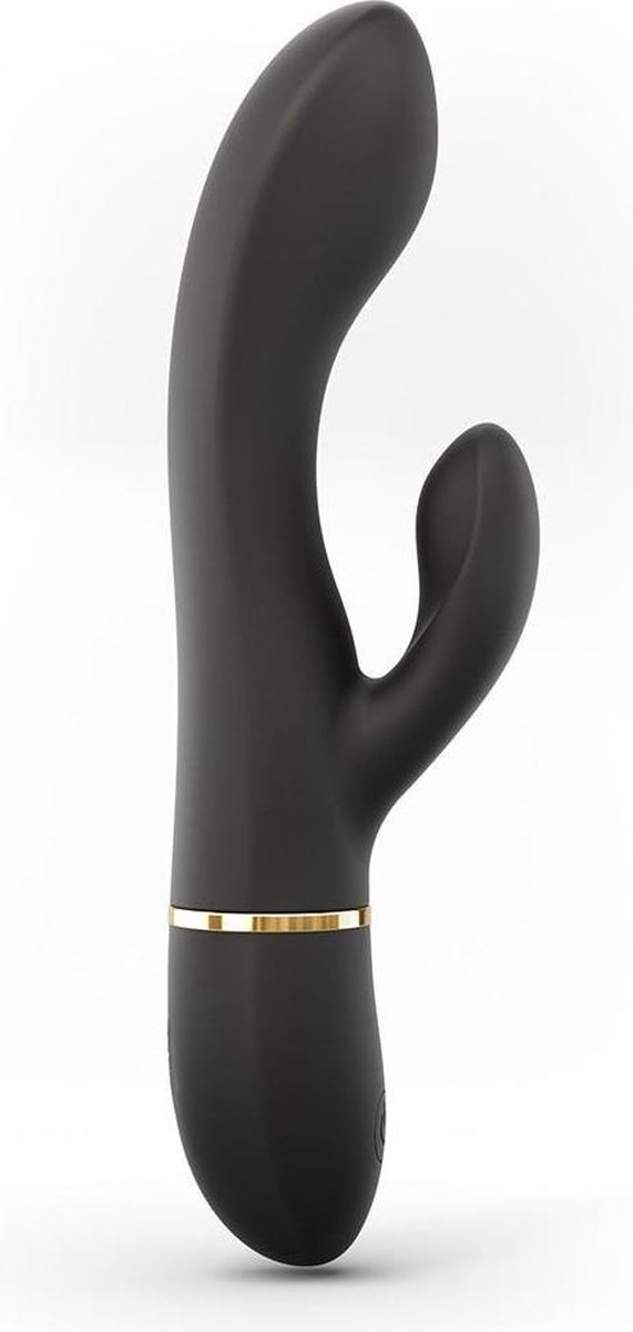 Goedkoopste Dorcel - Glam Rabbit - Flexibele Rabbit Vibrator - Zwart