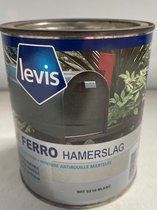 Levis Ferro Hamerslag Antiroestverf - duurzame bescherming | WIT 750ml.