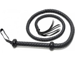 Rimba - Arabische Bullwhip - 150 cm - Zwart