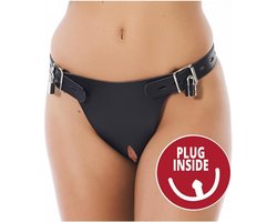 Rimba - Kuisheidsgordel Met hangsloten En buttplug