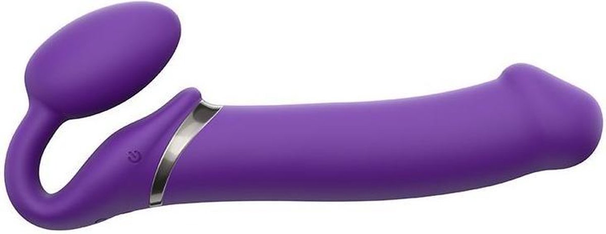 Strap-On-Me - Strapless Strapon Vibrator Met 3 motoren - Paars - Maat XL