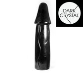 Dark Crystal Anaal Dildo 48 x 12 cm - zwart