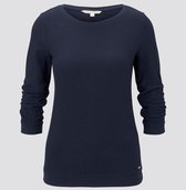 Tom Tailor sweater dames - donkerblauw - 1016889 - maat M