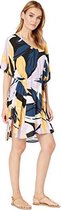 Seafolly Cut Copy Kaftan Blueprint - Dames Kaftan kleurrijke Print - One size