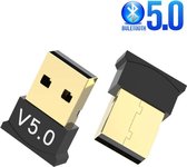 2x Bluetooth 5.0 USB Adapter Dongle - 20 Meter Bereik - Stabielere verbinding - Zwart