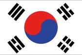 Vlag Zuid Korea | Zuid-Koreaanse vlag 150x90cm