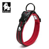 Truelove halsband  - Halsband - Honden halsband - Halsband voor honden  - Rood XS