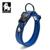 Truelove halsband  - Halsband - Honden halsband - Halsband voor honden  - Blauw M