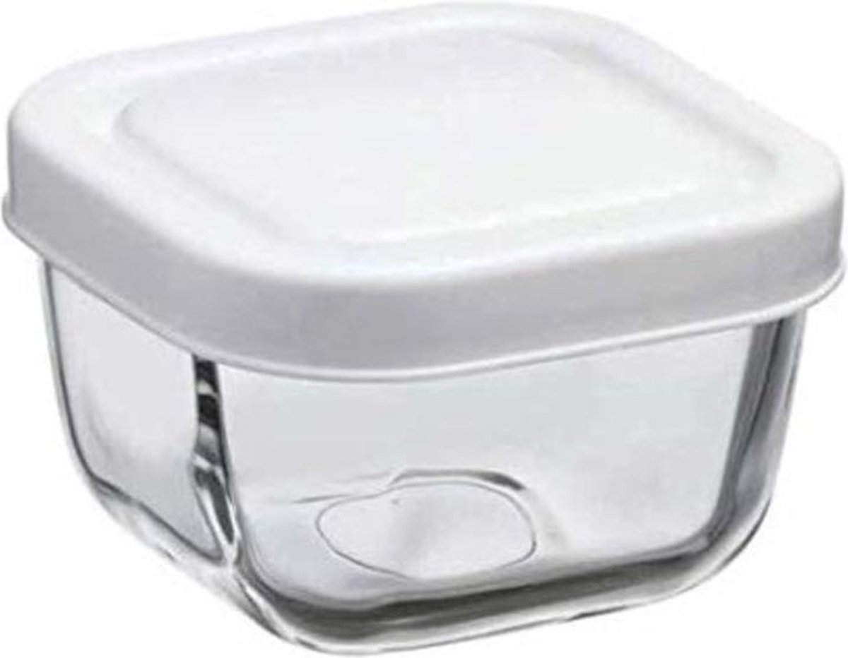 Pasabahce Snowbox - Vershoudbakjes Met deksel - Set van 4 - 275 ml