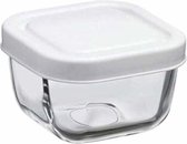 Pasabahce Snowbox - Vershoudbakjes Met deksel - Set van 4 - 275 ml