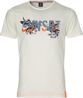 Lerros T-shirt - Modern Fit - Wit - XL