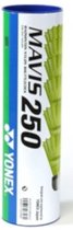 Yonex Badmintonshuttles Mavis 250 Nylon Geel 6 Stuks