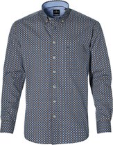 Jac Hensen Overhemd - Modern Fit - Blauw - 4XL Grote Maten