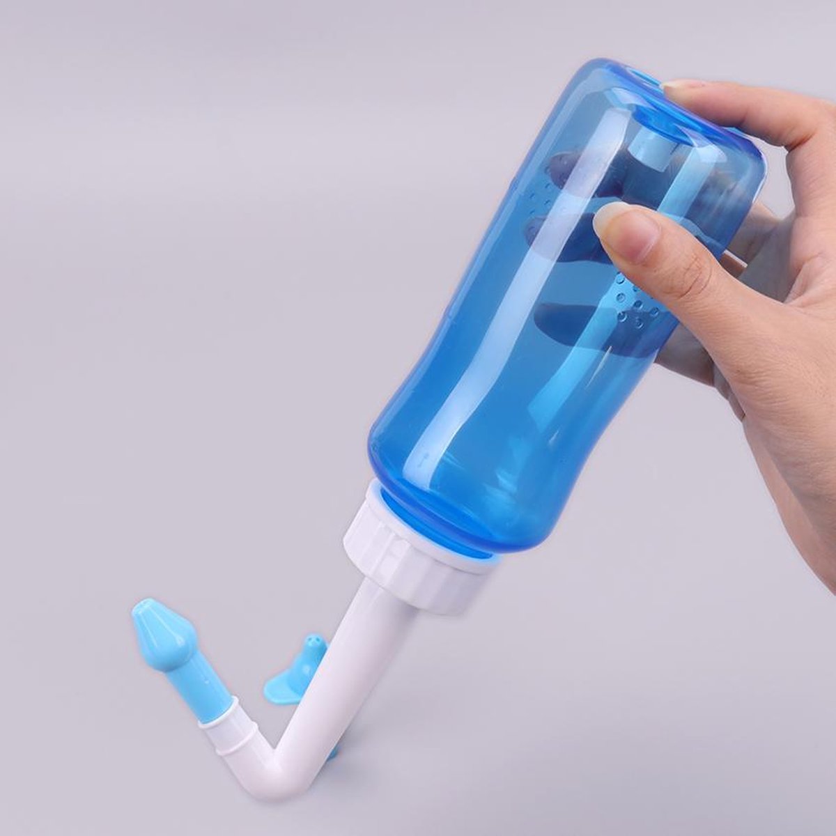 Goedkoopste Neusdouche Waterpulse - 300ML - Neusreiniger - Neuspomp - Neusspeer - Neuszuiger - Neusspoeler - Neus Douche