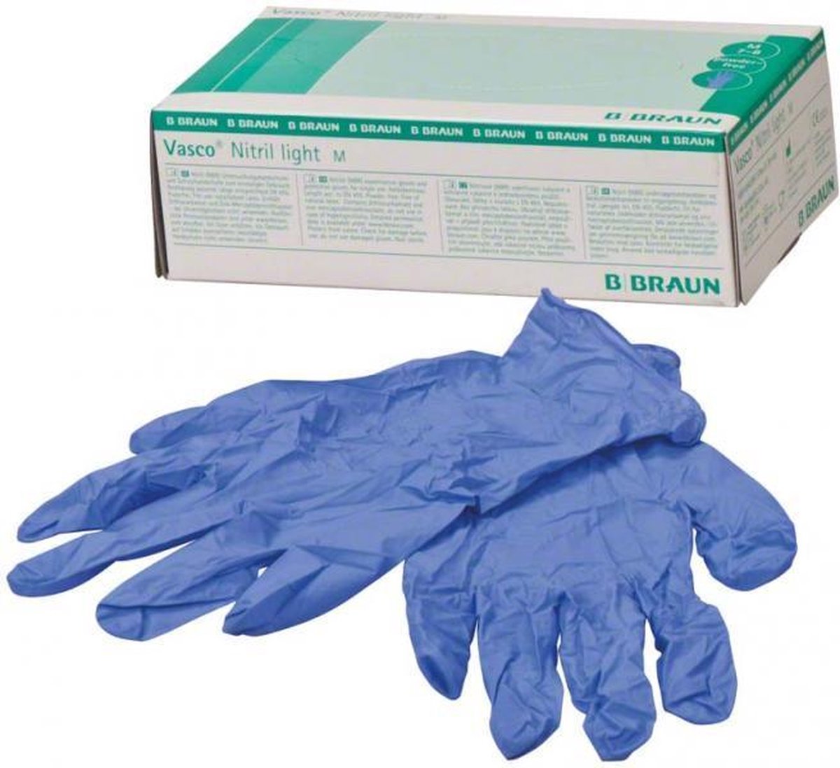 Vasco Nitril Light handschoenen blue M