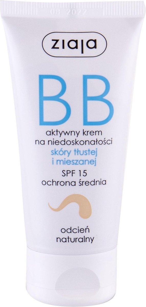 Ziaja - Bb Cream Oily And Mixed Skin - Bb Krém 50 Ml Natural