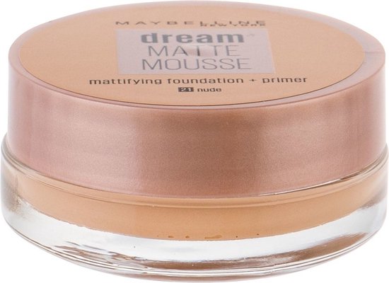 Maybelline Dream Matte Mousse Foundation - 21 Nude