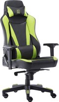 LC Power King - E-Sports - Game stoel - Ergonomisch - Bureaustoel - Verstelbaar - Racing - Gaming Chair - Zwart / Groen