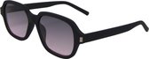 Az-eyewear Zonnebril Rechthoekig Cat. 3 Matzwart/roze (4250-b)