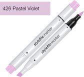Stylefile Marker Brush - Pastel Violet - Hoge kwaliteit twin tip marker met brushpunt