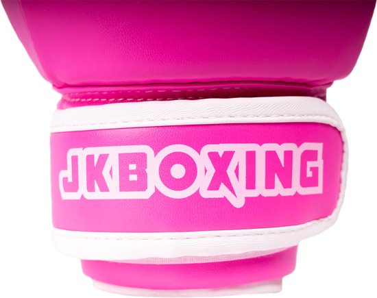 JKBOXING bokshandschoenen 8 oz. Roze