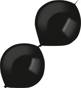 Amscan Slingerballonnen 30 Cm Latex Zwart 50 Stuks