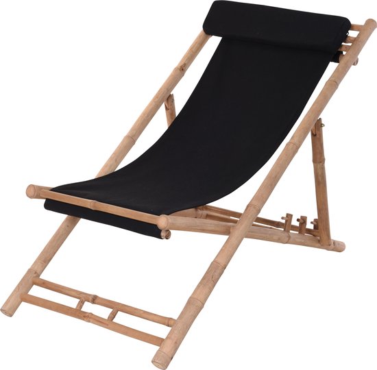 maart uitgebreid bezorgdheid Set van 2 urban Outdoor Strandstoelen Bamboe - vouwstoel - ligstoel -  campingstoel - 2... | bol.com