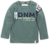 Dirkje - Baby t-shirt ls - Dusty green - Mannen - Maat 62
