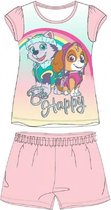 Paw Patrol short pyjama met Skye en Everest. Maat: 98 cm / 3 jaar