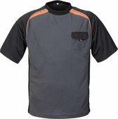 Terratrend Heren T-Shirt 3816-6310 - 6310 Grijs/Oranje - M