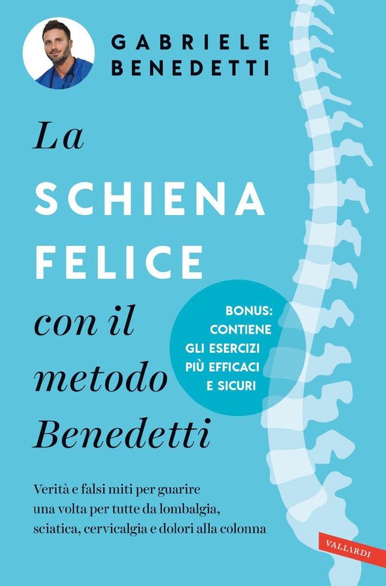 La schiena felice con il metodo Benedetti - cover