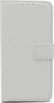 HB Hoesje Geschikt voor Samsung Galaxy A41 Wit - Portemonnee Book Case - Kaarthouder & Magneetlipje