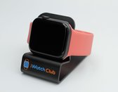 iWatchClub - Roze Siliconen Sportbandje - Geschikt voor Apple Watch Series 1/2/3/4/5/6/SE - 42/44MM - Medium/Large