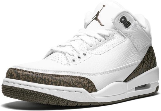 Air Jordan 3 Retro 136064-122 Heren Veterschoenen - Wit - Maat 49,5 |  bol.com