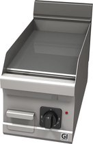 Gastro-Inox 600 Trendline elektrische bakplaat met glad geslepen plaat