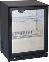 Gastro-Inox bardisplay met 1 klapdeur