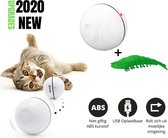 JIMMAR Zelf Rollende Bal - Magic Roller Ball - Katten Speelgoed - Kattenspeeltjes - Hond / Kat - Automatisch - Inclusief Tandenborstel