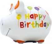 Spaarpot spaarvarken verjaardag Happy Birthday