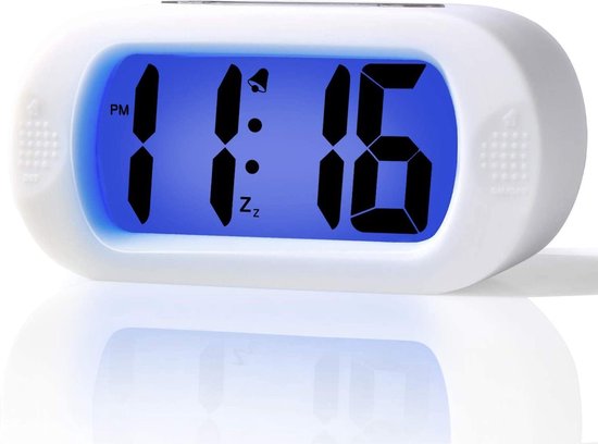 Ozappa - Wekkers - Wit - Digitale wekker - Balance time LCD - Snooze  functie -... | bol.com