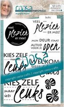 COOSA Crafts stempel A6 - Leuks A6 (Nederlands) COC-020