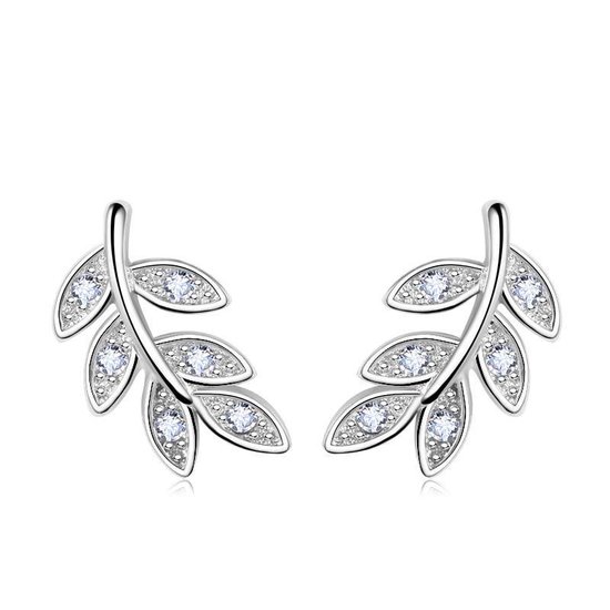 oorbellen dames | oorstekers dames | zilveren dames oorbellen | 925 zilver  oorbellen |... | bol.com
