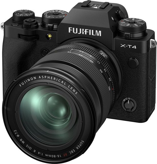 Fujifilm X-T4 + 16-80mm - Zwart