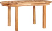 Salontafel Massief hout- koffietafel (Incl LW3D Klok) coffee table woonkamertafel