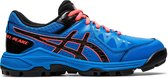 Asics Sportschoenen - Maat 33.5 - Unisex - blauw/zwart/rood