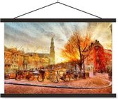 Sweet Living Poster - Gracht In De Avond - 0 X 0 Cm - Multicolor