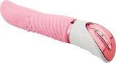 super vibrerende likkende dildo - verwarmend - 10 tril standen en USB oplaadbaar